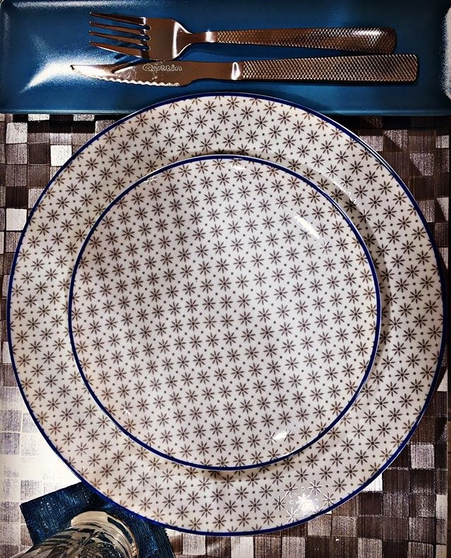 Service de Table STA-160 Bleu