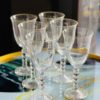 6 Verres à pied Perla Transparent