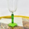 Verre à pied Vert