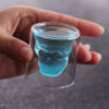 4 Verres double paroi 25 ml