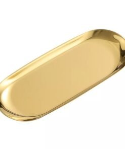 Plat Ovale Doré MM