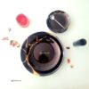 Service de Table 18 pcs Kintsugi Black