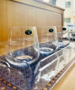 6 verres à jus Bohémia