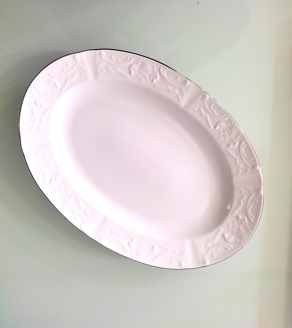 Plat Ovale Mary Arg-42