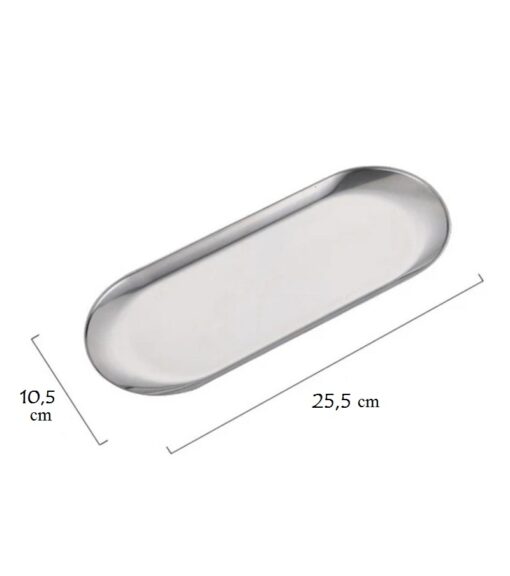 Plat Ovale Argenté