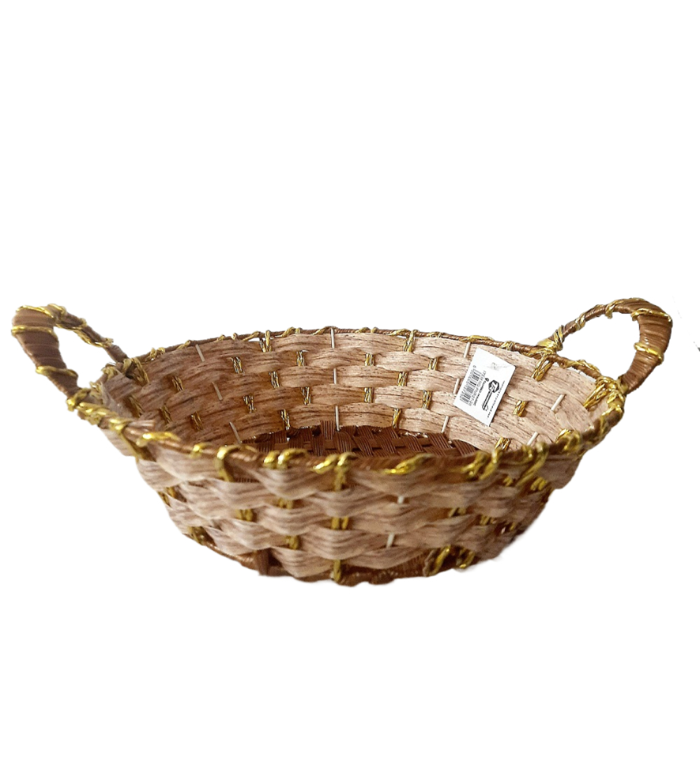 Pack de 6 Paniers à Pain Ovale Entoilé 275x200x90 mm