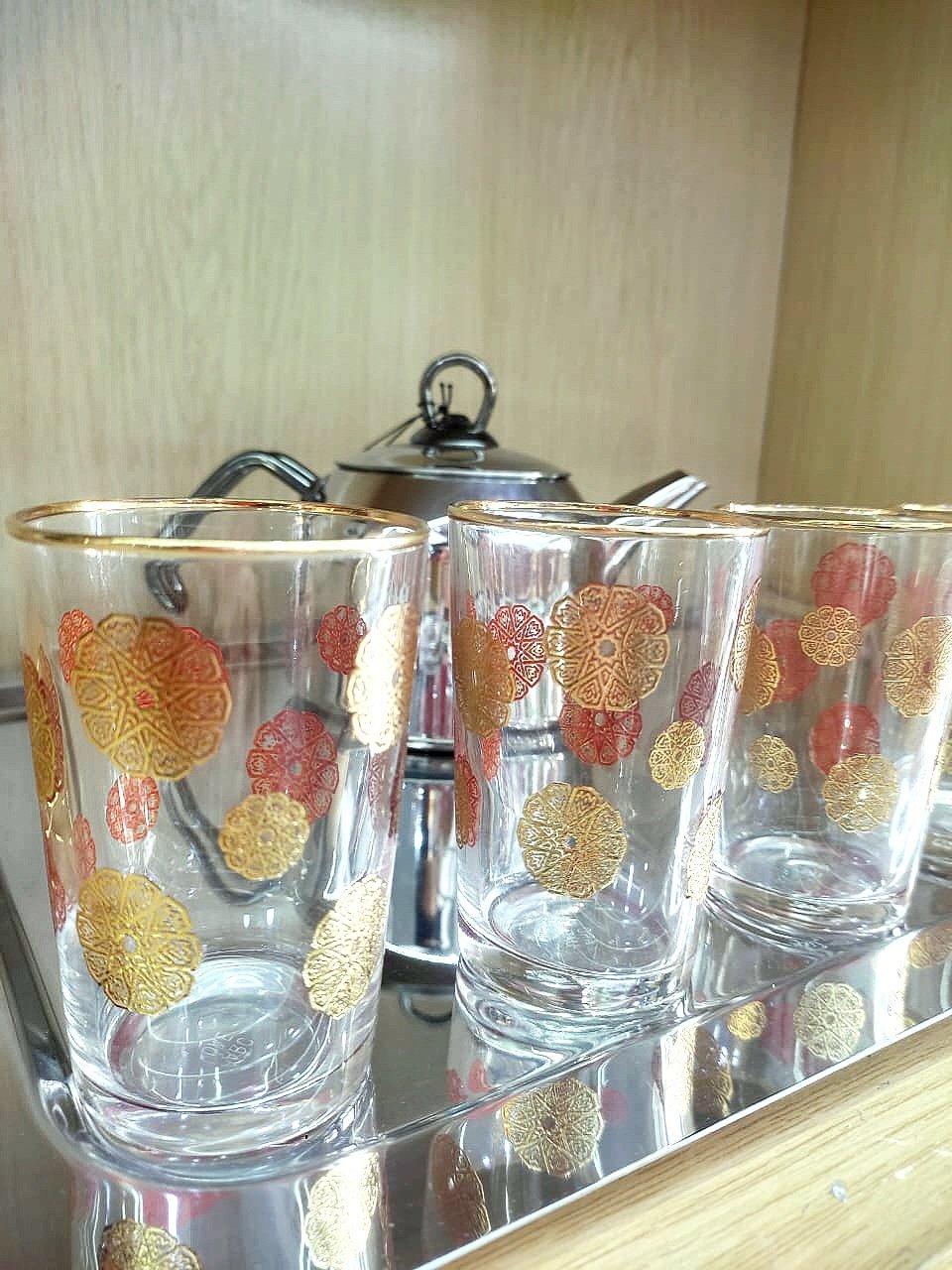 6 Verres à thé AK-Or