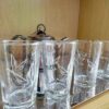 6 Verres à thé Oiseau