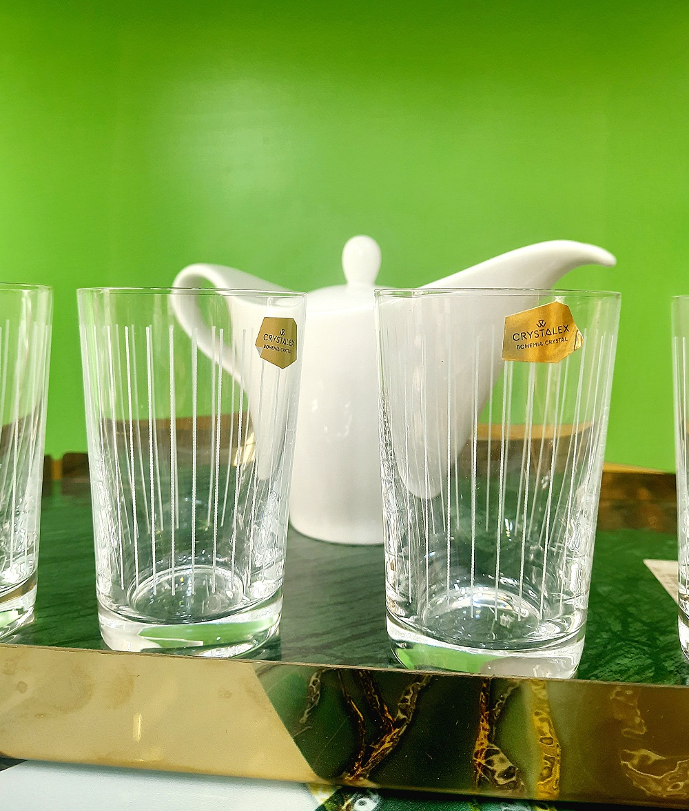 6 Verres à thé Bohemia 640