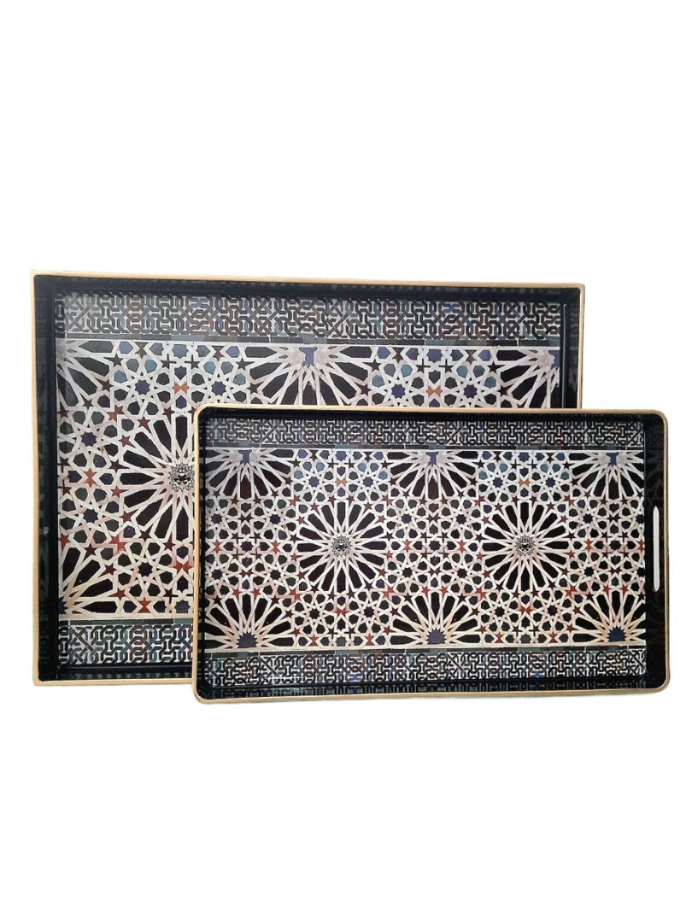 Set 2 Plateaux Zellij