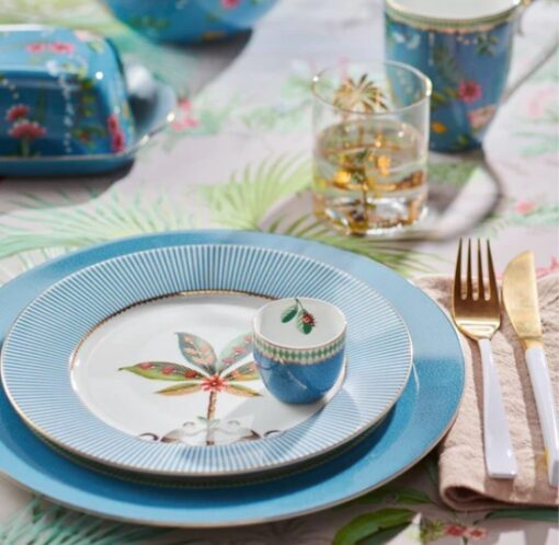 A TABLE Saladier LA MAJORELLE Rose en porcelaine main image 0
