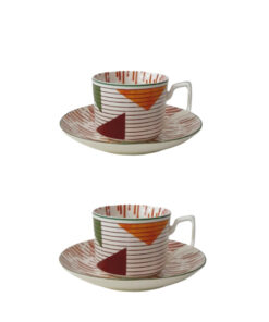 2 Tasses à Thé Hippodrome