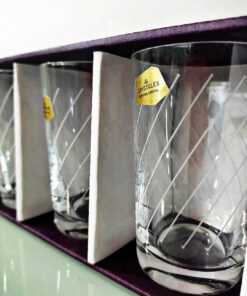 6 Verres à thé Bohemia