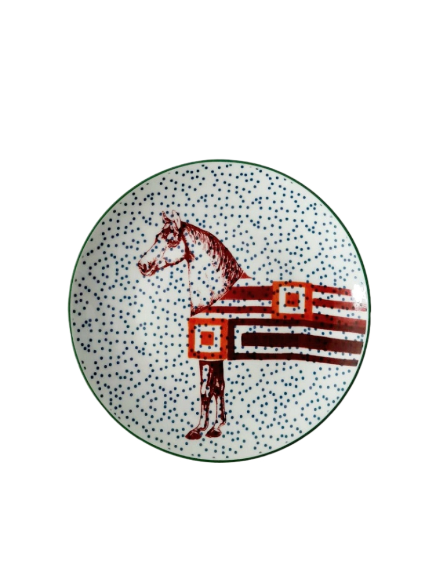 6 Assiettes Gâteau Hippodrome