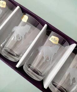 6 Verres à thé Bohemia