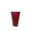 Vase en verre Rouge