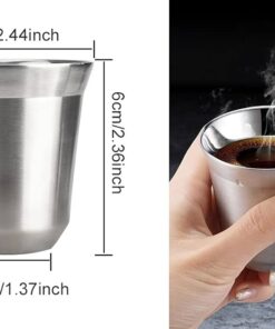 Tasse à Café en Inox