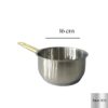 casserole inox
