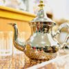 théière argentée