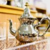 théière argentée