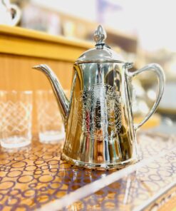 théière argentée