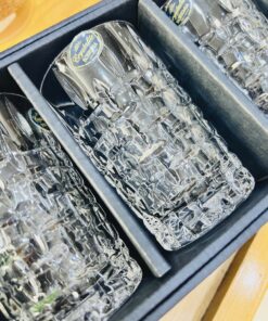 6 verres à thé bohemia