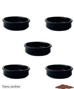 5 Ramequins en Terre cuite
