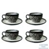 Set 4 Tasses