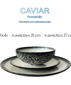 service de table caviar