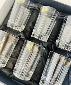 6 verres à thé