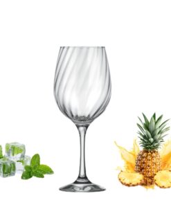 6 verres à pied