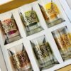 6 verres à thé