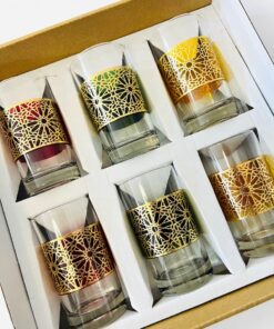 6 verres à thé