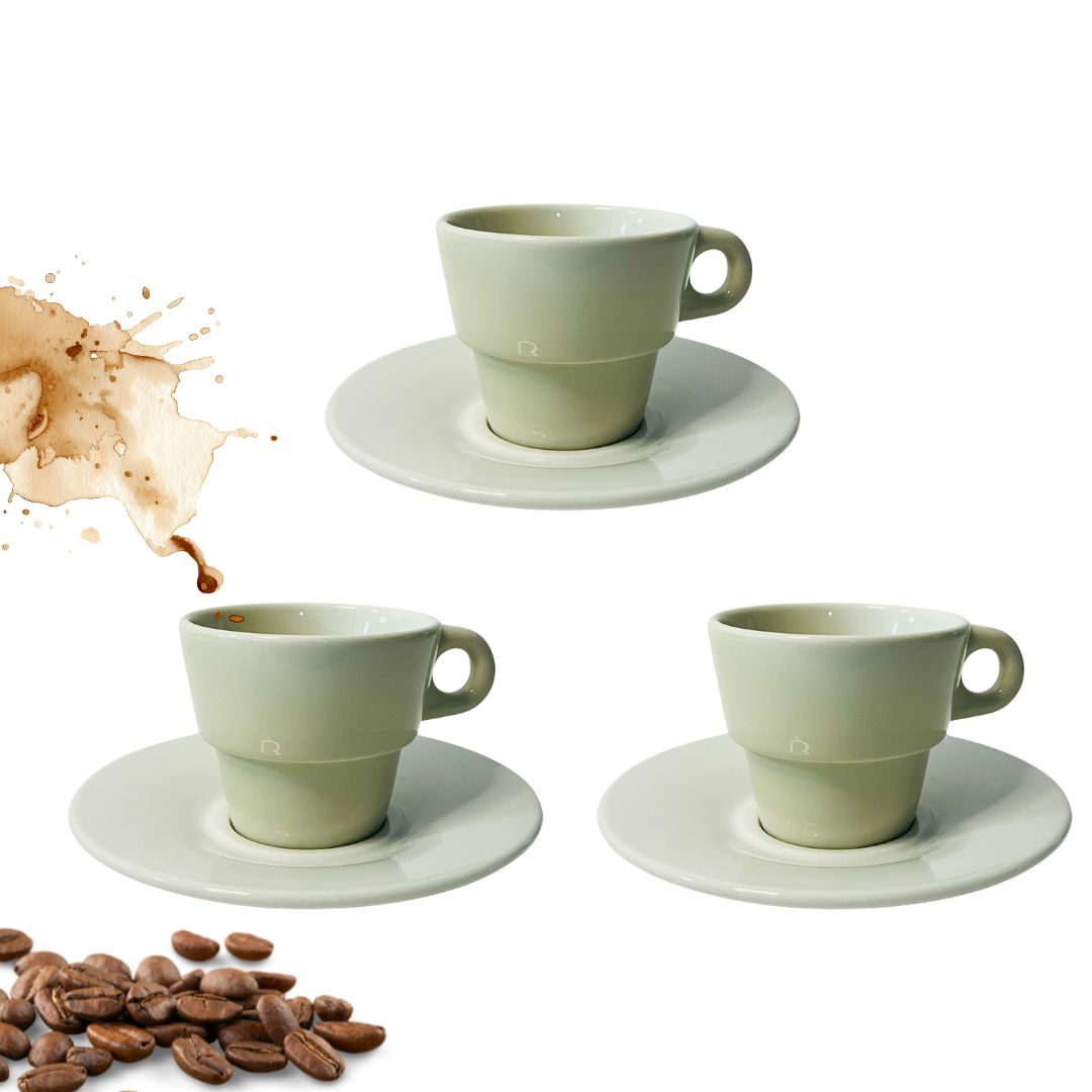 3 Tasses Café au Lait