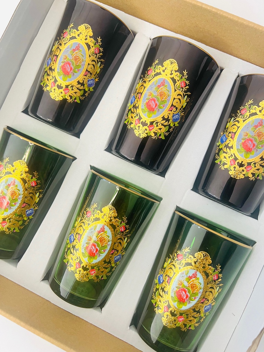 6 verres