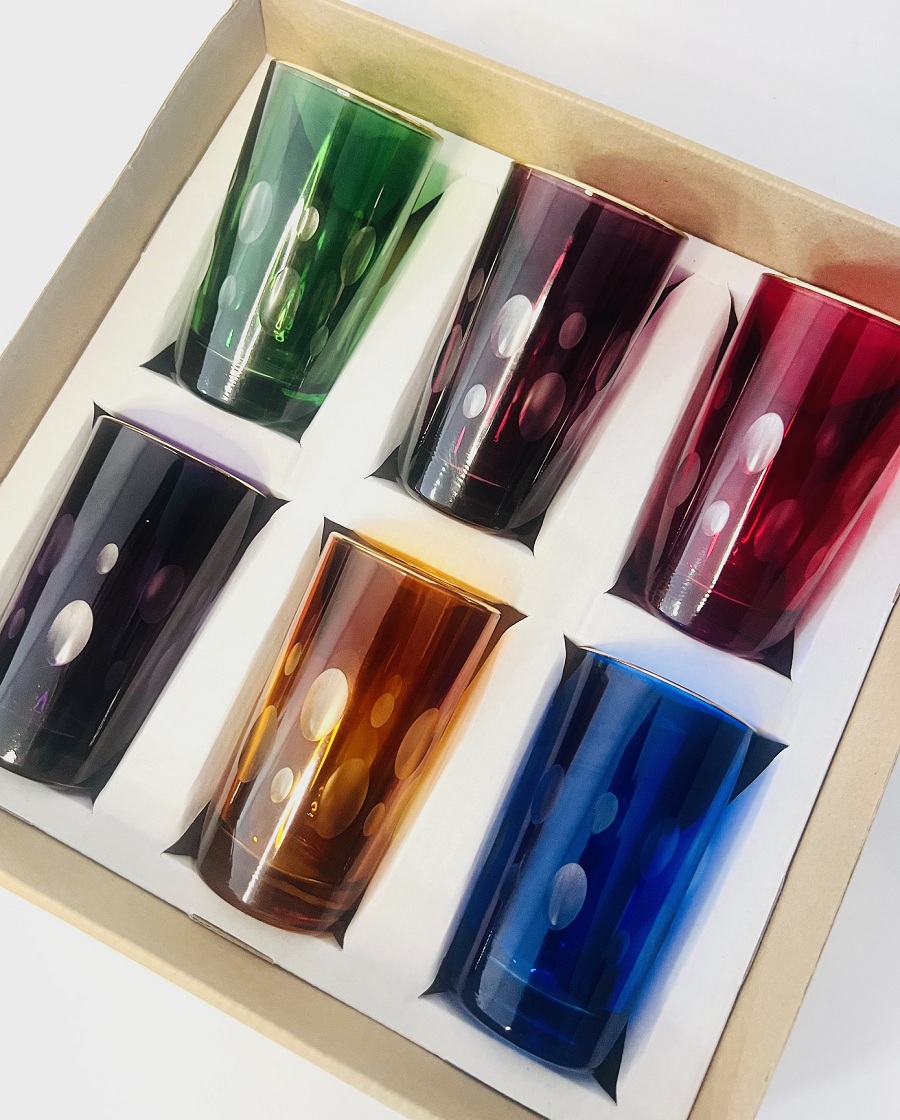 6 verres à thé point