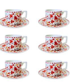 6 tasses