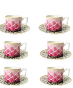 Set 6 Tasses