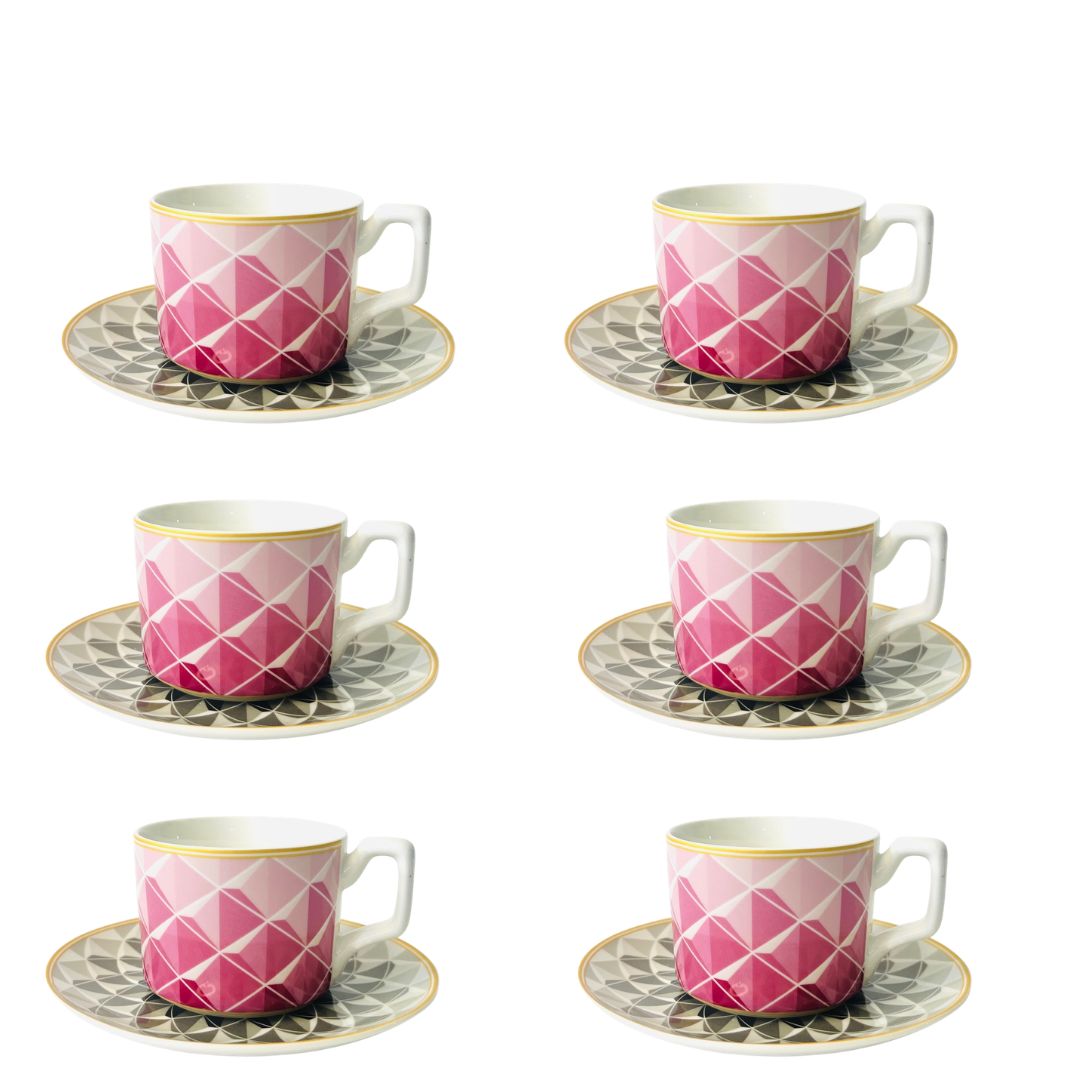 Set 6 Tasses