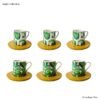 6 tasses à café