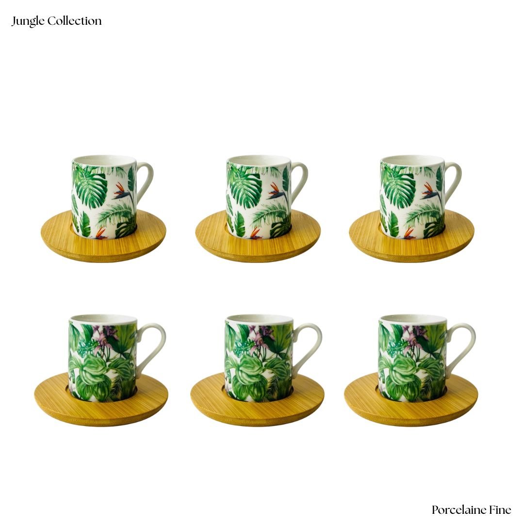 6 tasses à café