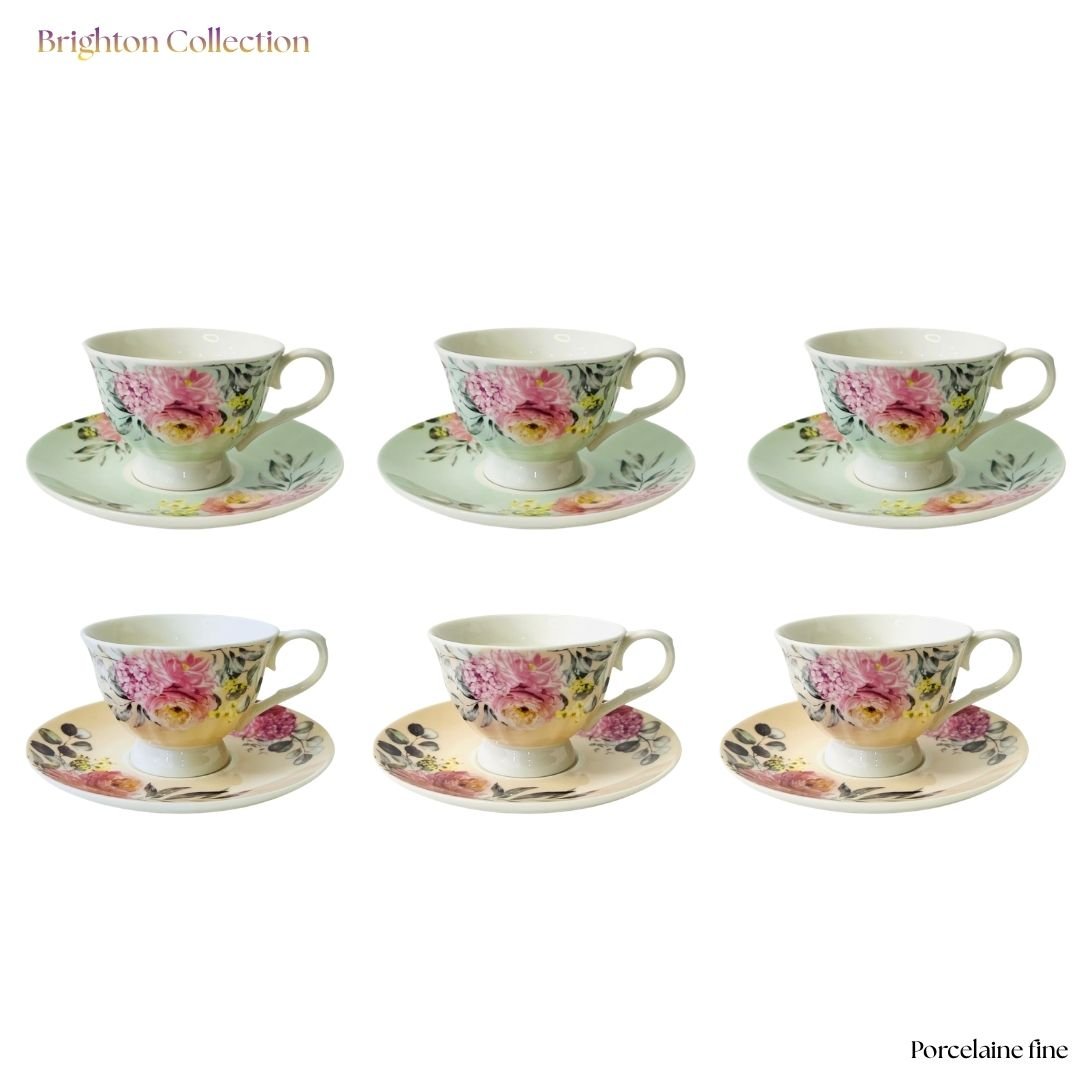 6 tasses à café