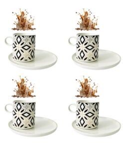 4 Tasses à Thé 12403-4