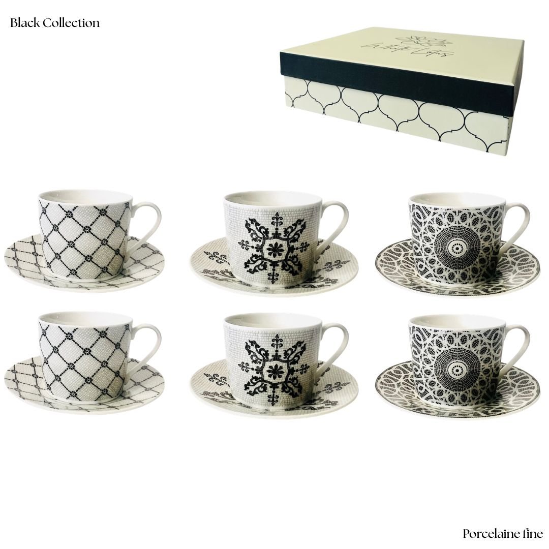 6 tasses