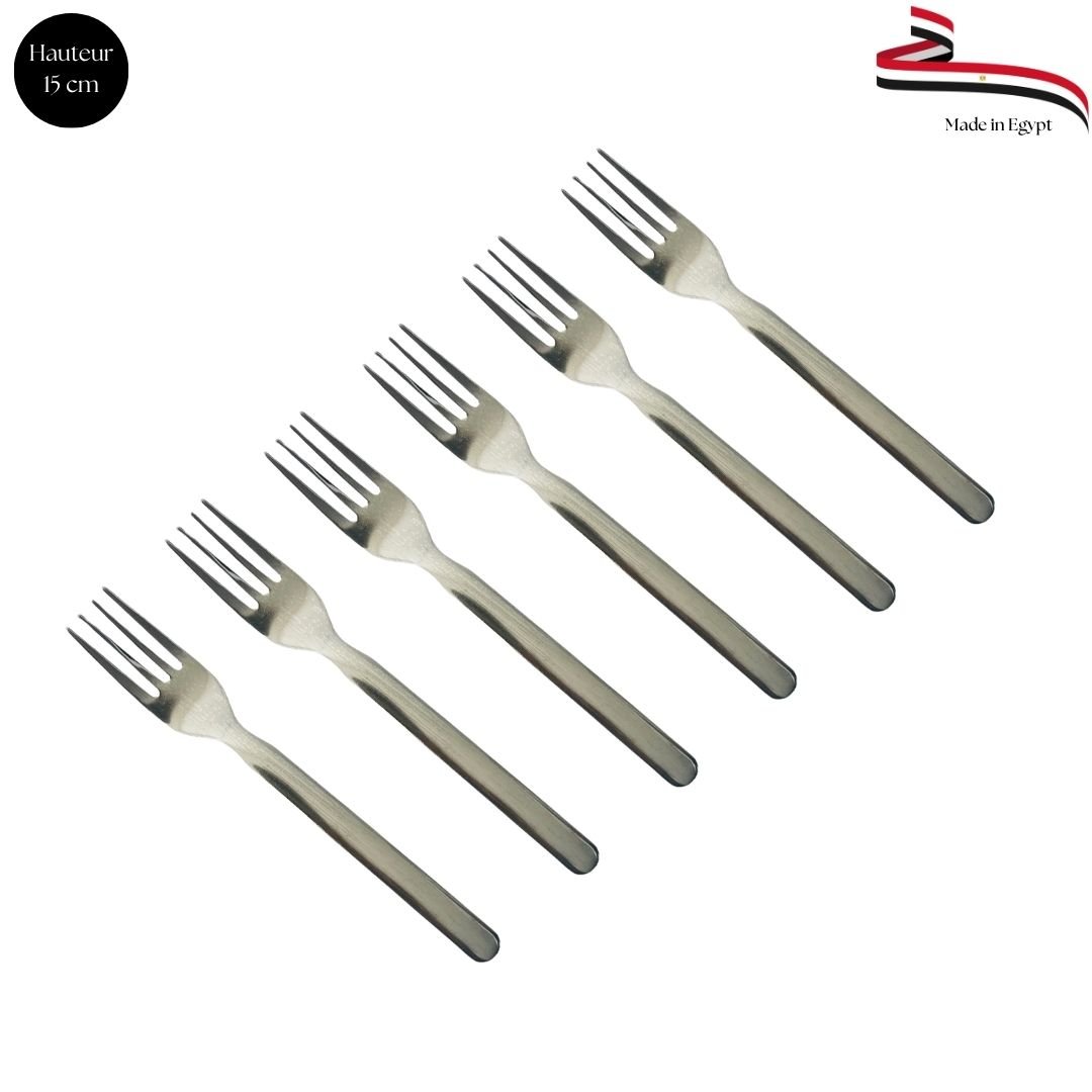 6 fourchettes à gâteaux